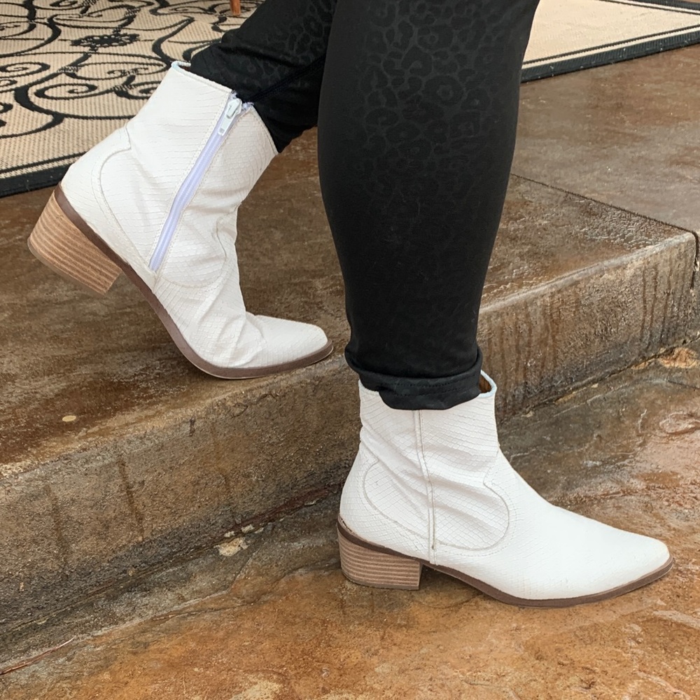 Western Snake Bootie